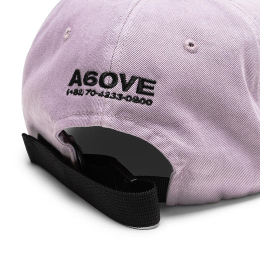 AOMG  A6OVE STORE WASHED CAP DARK PINK水洗帽深粉红色JPY带授权招加盟代理 商品图3