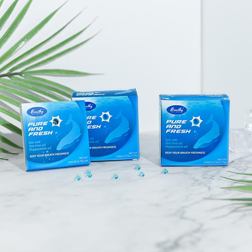 【美国进口】布雷希牛至油口气爆珠糖——速效清新口气 商品图5