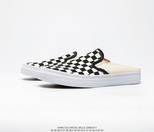 万斯VANS Comfycush Old Skool黑白经典半拖低帮个性潮流滑板鞋 商品图8