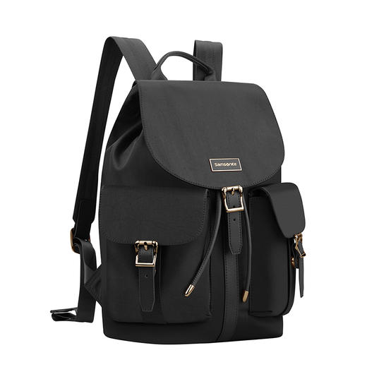 新秀丽 黑色新秀丽双肩包 tq0*09001