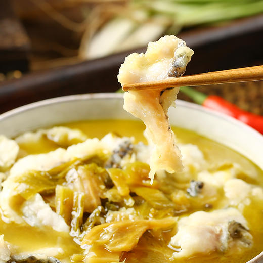 金汤酸菜鱼】鲜鱼·靓汤·老酸菜 3个步骤5分钟吃上古法老坛酸菜鱼