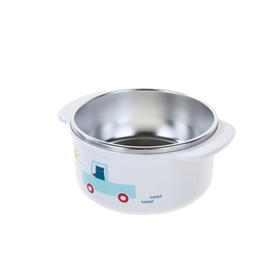 韩国 Modern House Bowl 儿童宝宝不锈钢餐碗（防滑）2001015673JPY带授权招加盟代理