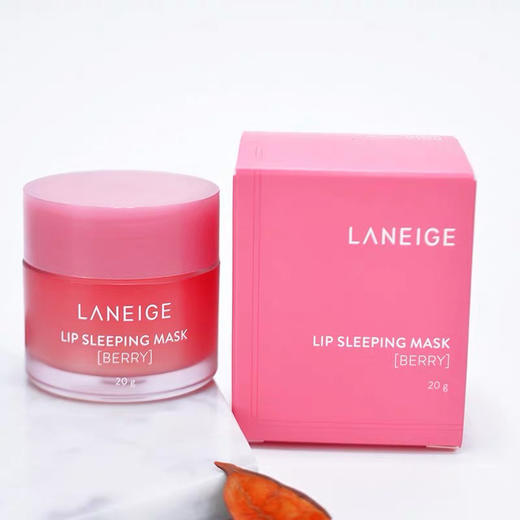 韩国兰芝草莓果冻睡眠唇膜20g 商品图1