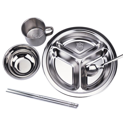 不锈钢儿童餐具 5件套可单独购买 商品图4