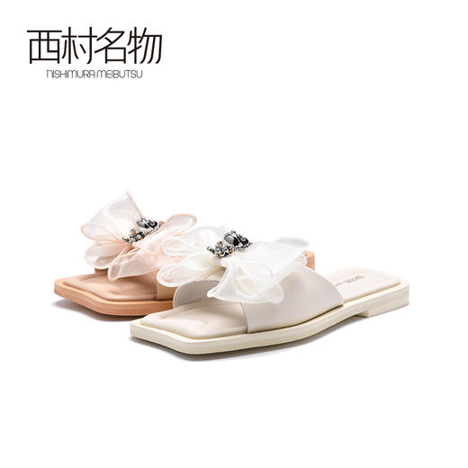 西村名物2020春夏新品仙女风拖鞋凉鞋T20BJ23991 商品图0