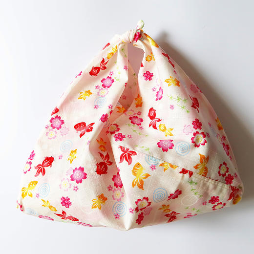 HUJI祤集Pakku手提袋风の花夏日的风金鱼 商品图0