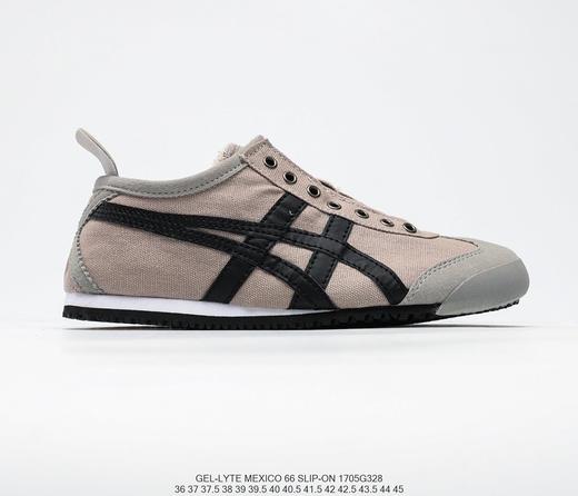 亚瑟士Asics Onitsuka Tiger鬼冢虎帆布透气无鞋带舒适平底休闲鞋跑步鞋 商品图5