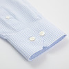 【蓝色商务DP长袖断码】Jameskingdom占姆士DP免烫商务浅蓝格子衬衣 商品缩略图4