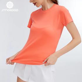 【100元任选4件】水沐伊朵active系列单向导湿运动短袖女5526（无胸垫）（清仓产品，收货7天内支持调换、不退款）