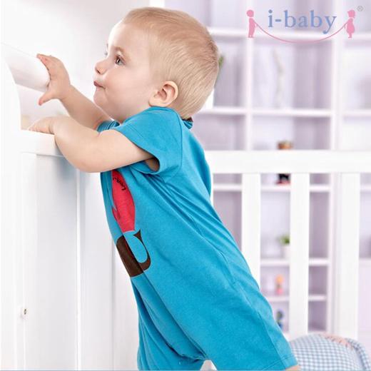 【奥莱款】i-baby 动物派对快乐飞象短爬爬装 商品图0