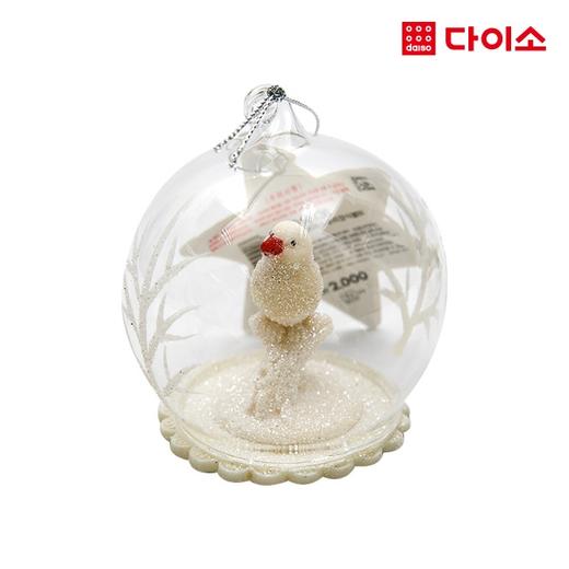 [Daiso]Christmas Glass Decoration Ball016136圣诞节玻璃装饰球JPY带授权招加盟代理 商品图0