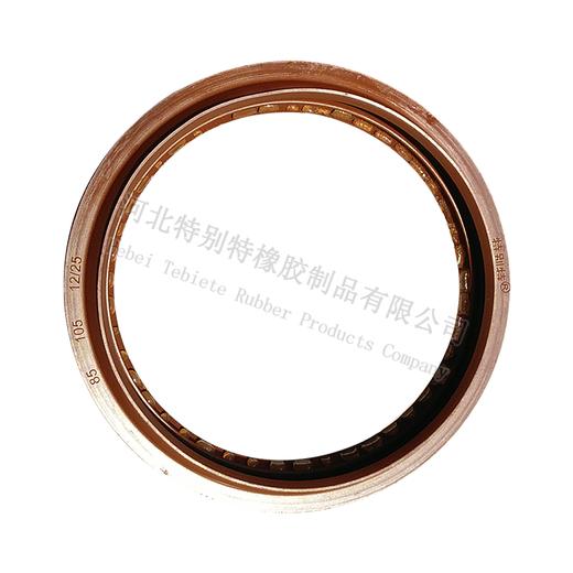 （氟胶）悍威435中桥油封85*105*12/25（85x105x12x25）851051225悍威435差速器油封/悍威435角齿油封 商品图1