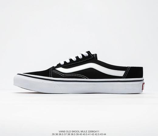 万斯VANS Comfycush Old Skool黑白经典半拖低帮个性潮流滑板鞋 商品图0