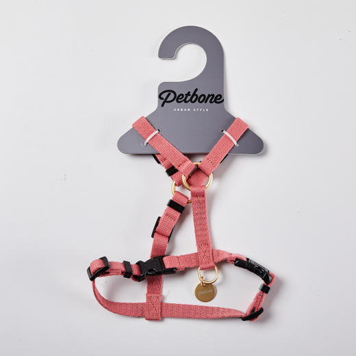 佩特博恩 Petborn狗狗项圈Dog Collar胸部H型粉色 1903201869~70JPY带授权招加盟代理 商品图4