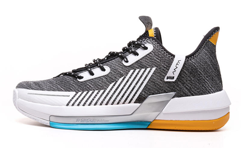安踏 男士 篮球鞋 激光篮球鞋男正品夏季运动鞋低帮实战球鞋112011607