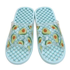 BUTTER Avocado pattern bathroom shoes 黄油 牛油果花纹浴室鞋JPY带授权招加盟代理