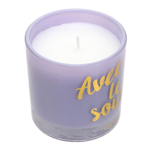BUTTER AVEC LE SOURIRE candle purple 黄油 微笑 淡香蜡烛紫色JPY带授权招加盟代理 商品图1