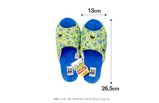 大创迪士尼_玩具总动员_客厅约26-1021749 Daiso Disney slippersJPY带授权招加盟代理 商品图1