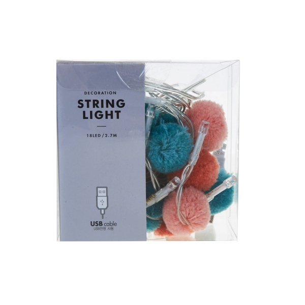 BUTTER Pom Ball Lalarama Lighting USB Power 毛绒球照明装饰灯JPY带授权招加盟代理