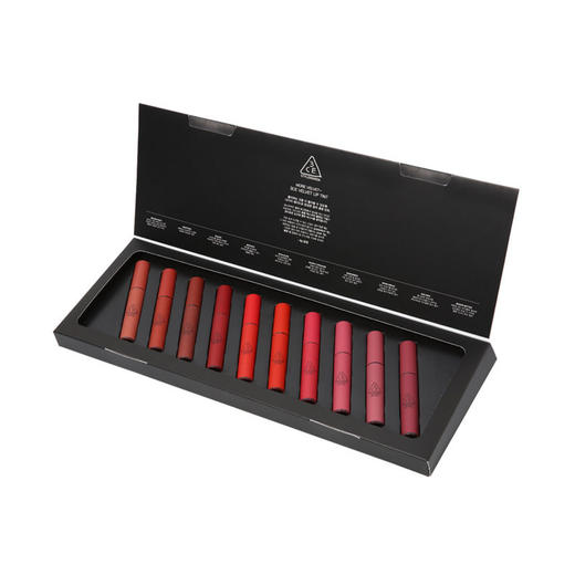 韩国3ce十支唇釉套盒