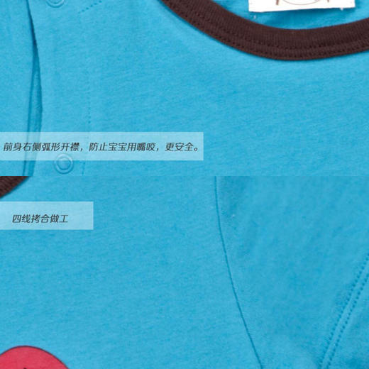 【奥莱款】i-baby 动物派对快乐飞象短爬爬装 商品图5