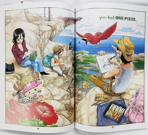 【中商原版】海贼王画集3 LION 日文原版 ONE PIECE COLOR WALK 3 尾田栄一郎画集 尾田荣一郎 集英社 商品图3