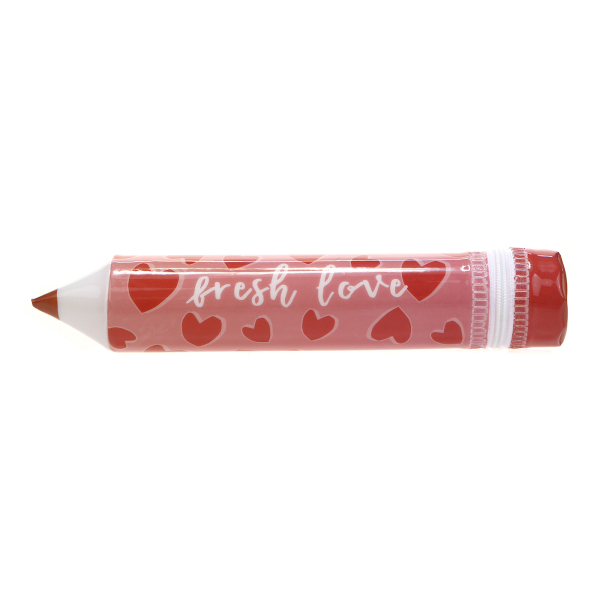 BUTTER  Lovely Pencil Pouch 爱心花纹铅笔型笔筒 学生文具JPY带授权招加盟代理