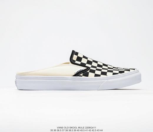 万斯VANS Comfycush Old Skool黑白经典半拖低帮个性潮流滑板鞋 商品图3