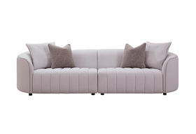 琴键 四人沙发 | 更多座位，皮布面料可选，详询客服