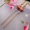 （中西合璧）古法金珊瑚珠耳吊 商品缩略图1
