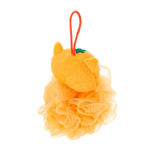 BUTTER Orange Cat Bubble Net 黄油 橘猫起泡网 浴花 可爱橘色JPY带授权招加盟代理 商品图2