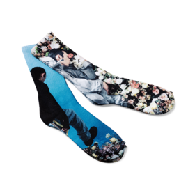 AOMG CODE KUNS FLOWER SOCKS 花园袜子 明星周边 rapper韩国直邮JPY带授权招加盟代理