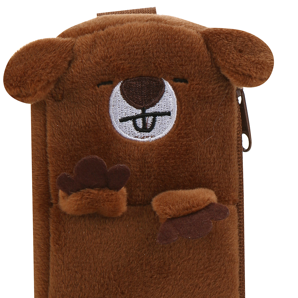 BUTTER Otter pencil case 树懒毛绒 学习用品 笔袋 可爱儿童礼物JPY带授权招加盟代理