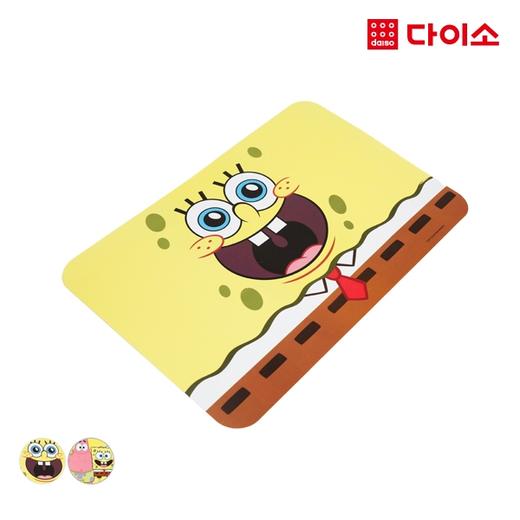 大创人物海绵宝宝桌垫-58641 Daiso Placemat 黄色餐垫JPY带授权招加盟代理 商品图0