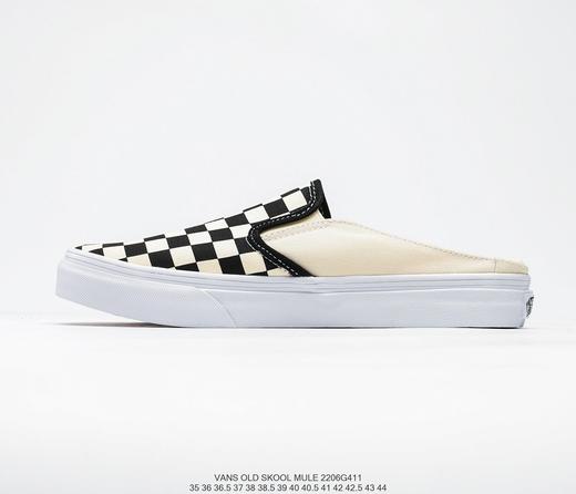 万斯VANS Comfycush Old Skool黑白经典半拖低帮个性潮流滑板鞋 商品图0