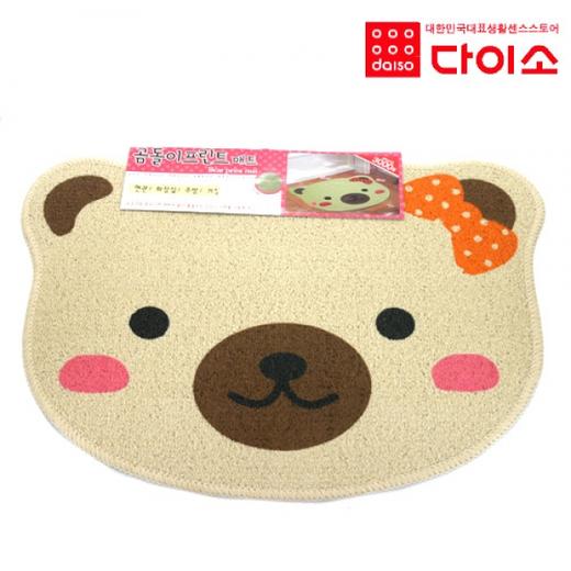 大创熊印花地垫50576 Daiso carpetJPY带授权招加盟代理 商品图0