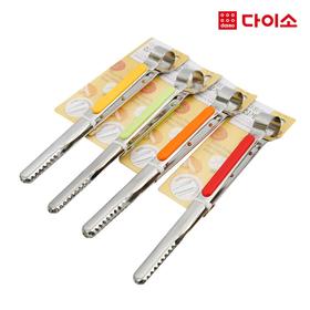 大创不锈钢夹子（大）-58678  Daiso stainless steel shelf 红色JPY带授权招加盟代理