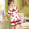 YYYFS5010新款时尚薄款翻领短袖可爱小公主家居服两件套 商品缩略图2