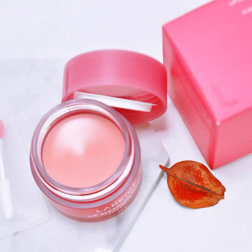 韩国兰芝草莓果冻睡眠唇膜20g 商品图2