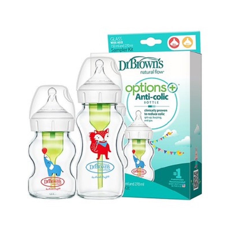 布朗博士新生儿宽口玻璃奶瓶150ml/270mlJPY带授权招加盟代理