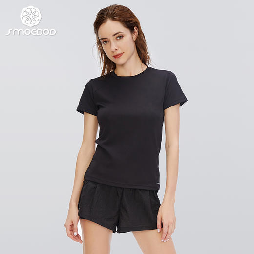 【100元任选4件】水沐伊朵active系列单向导湿运动短袖女5526（无胸垫）（清仓产品，收货7天内支持调换、不退款） 商品图6