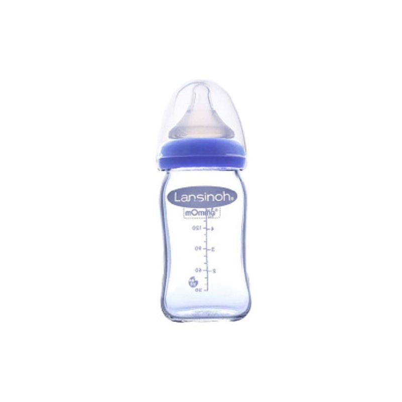 Lansinoh兰思诺自然波浪系列玻璃奶瓶 160ml 203208JPY带授权招加盟代理