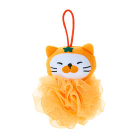 BUTTER Orange Cat Bubble Net 黄油 橘猫起泡网 浴花 可爱橘色JPY带授权招加盟代理