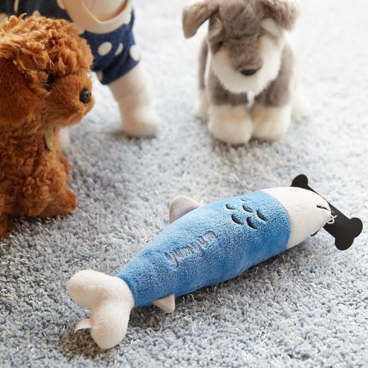 佩特佩特博恩Petborn 猫猫蓝色鱼玩具 Cat toy 1803593279JPY带授权招加盟代理 商品图1
