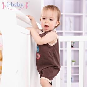【奥莱款】【已售罄】i-baby 动物派对燕语莺声背心爬爬装