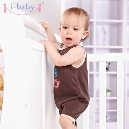 【奥莱款】【已售罄】i-baby 动物派对燕语莺声背心爬爬装 商品图0