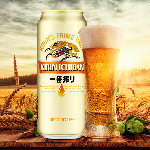 麒麟一番榨啤酒500ml（AA） 商品图1
