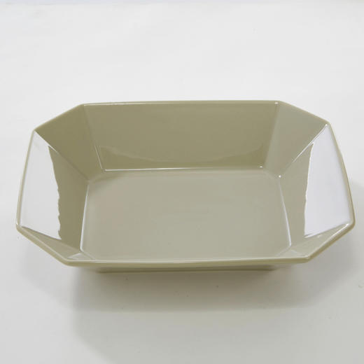 韩国 Modern House plate 八角形矩形盘子 24灰色餐盘2001014801JPY带授权招加盟代理 商品图1