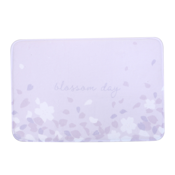 BUTTER Cherry Blossom Memory Foam Matte 60*40 樱花紫色地垫JPY带授权招加盟代理