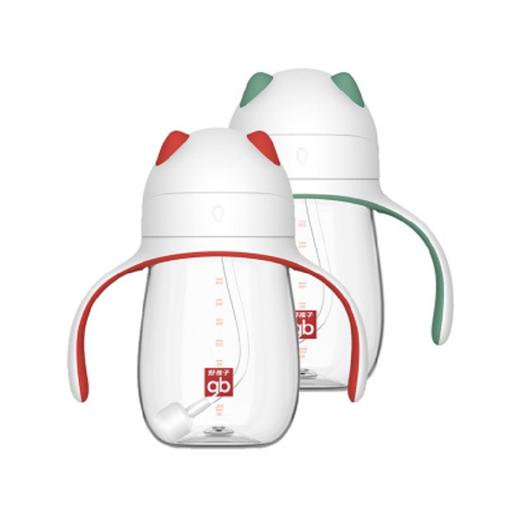 好孩子TRITAN吸管训练杯带握把铜珠210ML颜色随机JPY带授权招加盟代理 商品图0